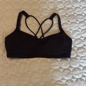 Lululemon sports bra black size 6 yoga, Pilates, or  workout bra